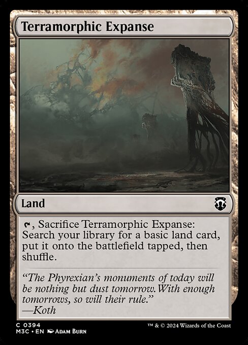 Terramorphic Expanse - Modern Horizons 3 Commander