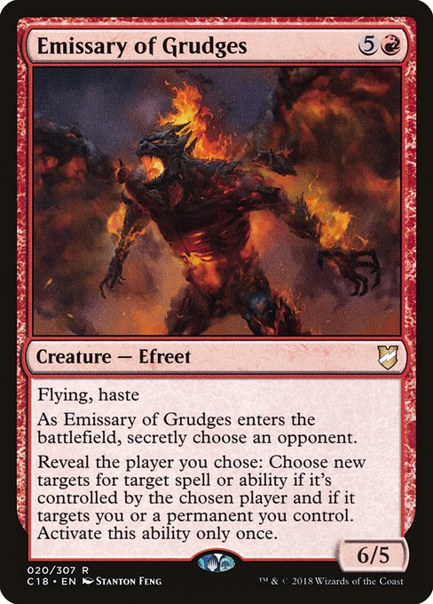 Emissary of Grudges - Commander 2018