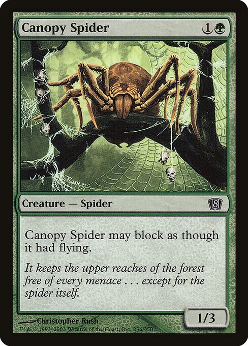 Canopy Spider - Eighth Edition - Promo Foil