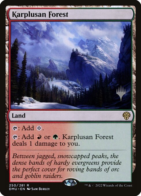 Karplusan Forest - Dominaria United Promos