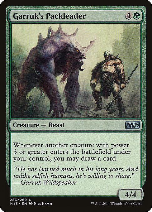 Garruk's Packleader - Magic 2015