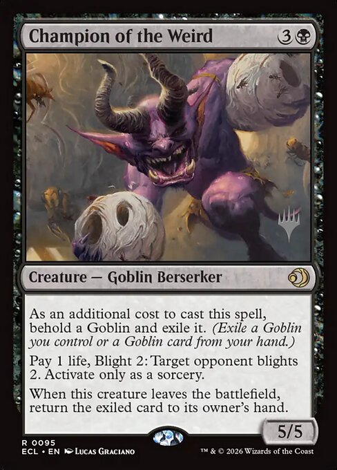 Champion of the Weird - Lorwyn Eclipsed Promos