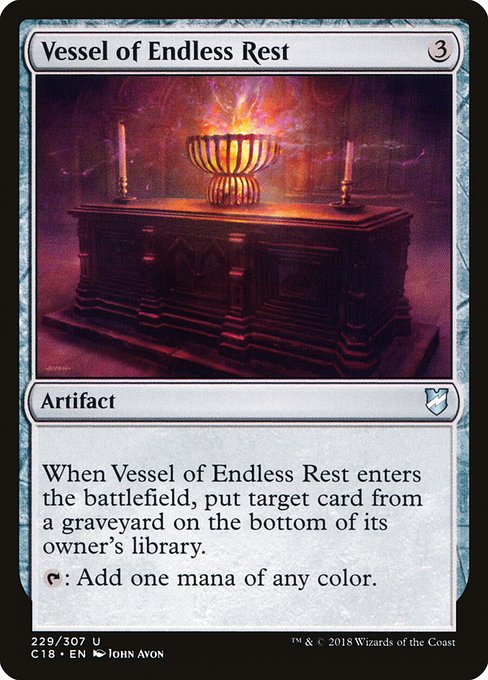 Vessel of Endless Rest - Commander 2018