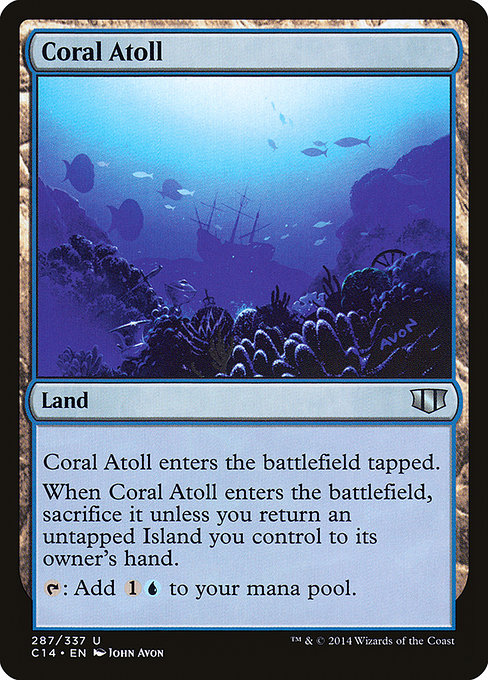 Coral Atoll - Commander 2014