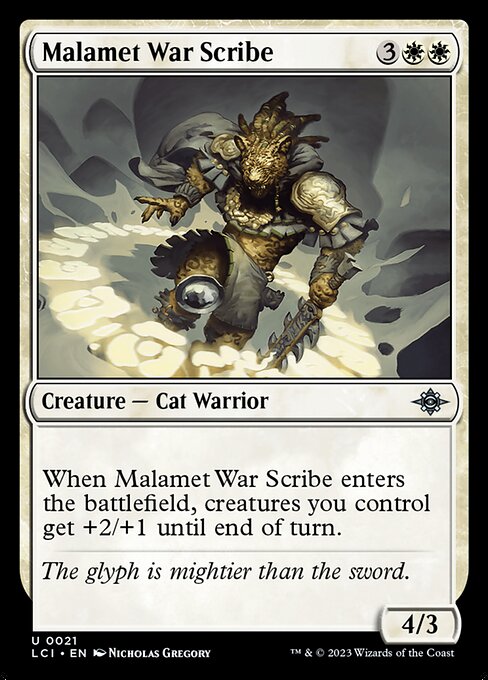 Malamet War Scribe - The Lost Caverns of Ixalan