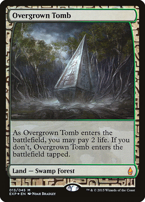 Overgrown Tomb - Zendikar Expeditions - Promo Foil