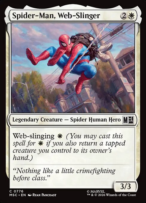 Spider-Man, Web-Slinger - Marvel Super Heroes Commander