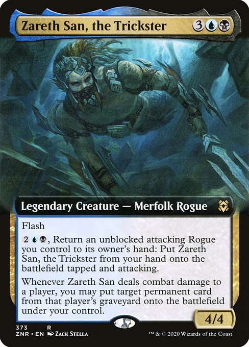 Zareth San, the Trickster - Zendikar Rising - Extended Art