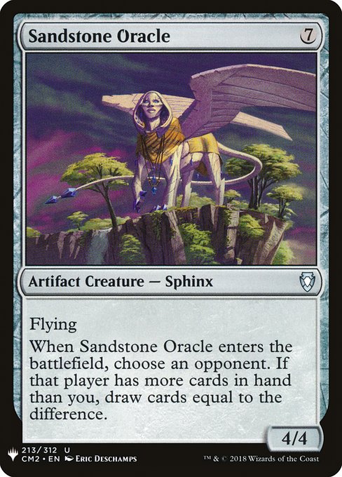 Sandstone Oracle - The List