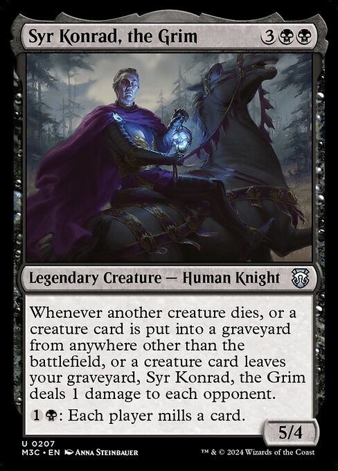 Syr Konrad, the Grim - Modern Horizons 3 Commander