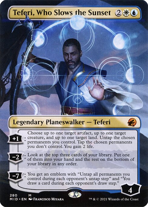 Teferi, Who Slows the Sunset - Innistrad: Midnight Hunt