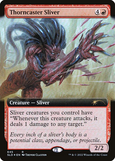 Thorncaster Sliver - Secret Lair Drop - Promo Foil