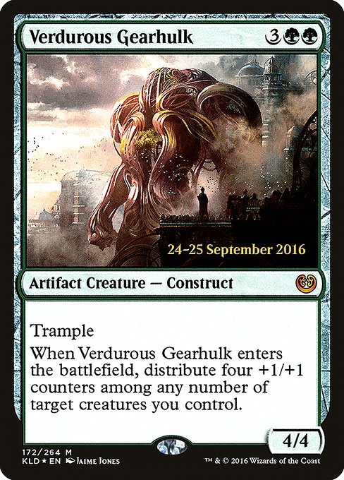 Verdurous Gearhulk - Kaladesh Promos - Promo Foil