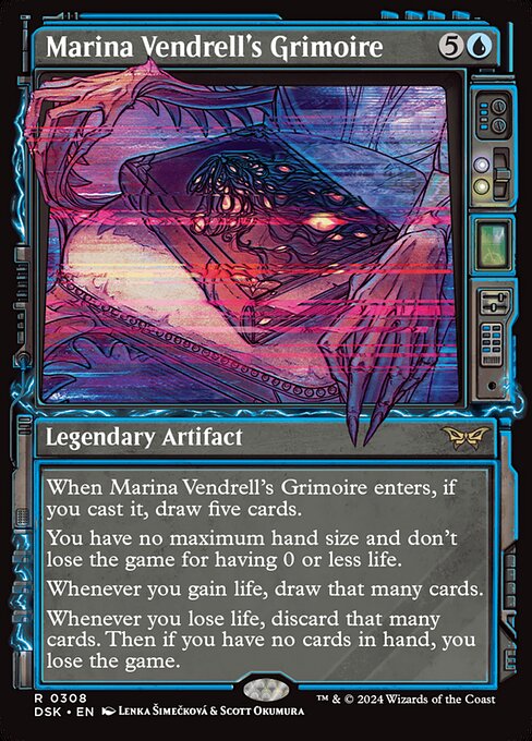 Marina Vendrell's Grimoire - Duskmourn: House of Horror - Showcase