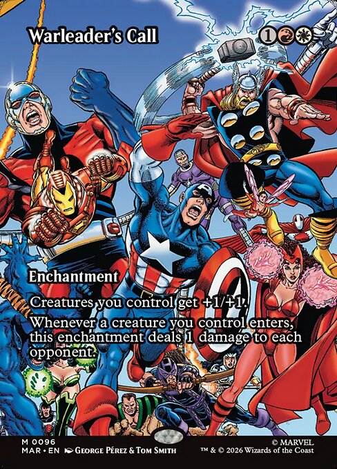 Warleader's Call - Marvel Universe - Borderless