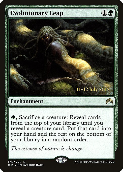 Evolutionary Leap - Magic Origins Promos - Promo Foil