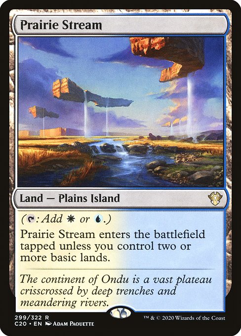 Prairie Stream - Commander 2020