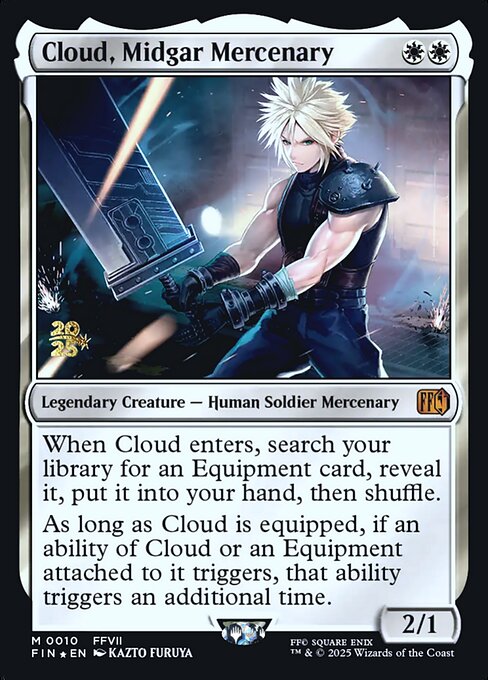 Cloud, Midgar Mercenary ミッドガルの傭兵、クラウド Cloud, Midgar Mercenary - Final Fantasy