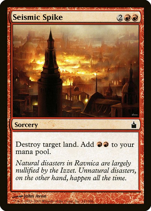 Seismic Spike - Ravnica: City of Guilds