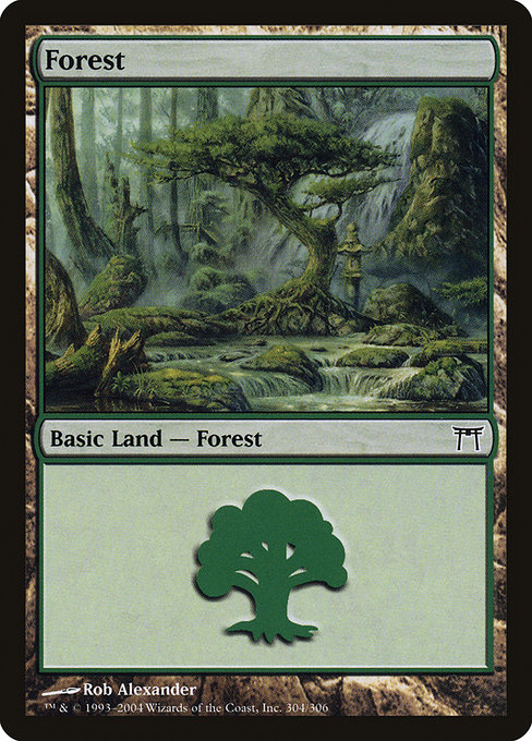 Forest - Champions of Kamigawa