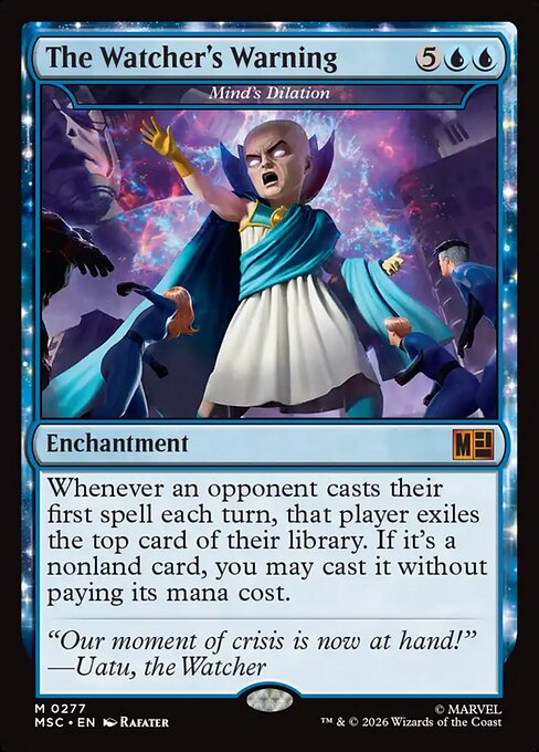 The Watcher's Warning (Mind's Dilation) - Marvel Super Heroes Commander