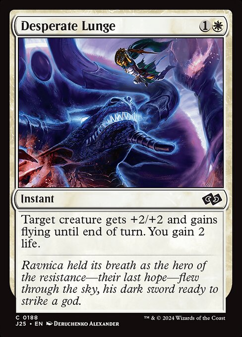 Desperate Lunge - Foundations Jumpstart