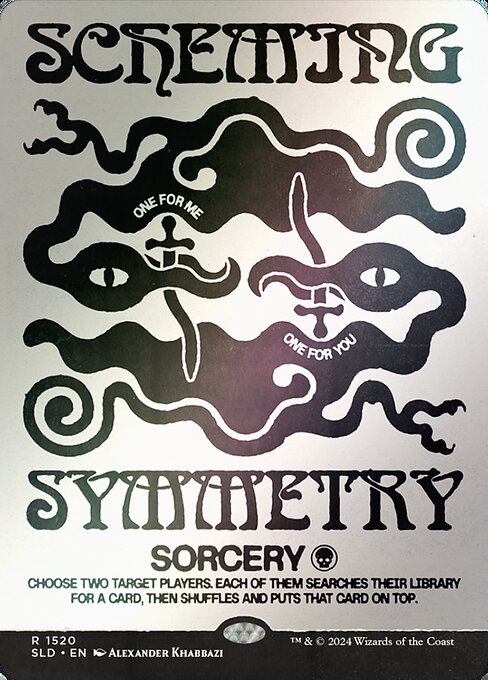 Scheming Symmetry - Secret Lair Drop - Promo Foil