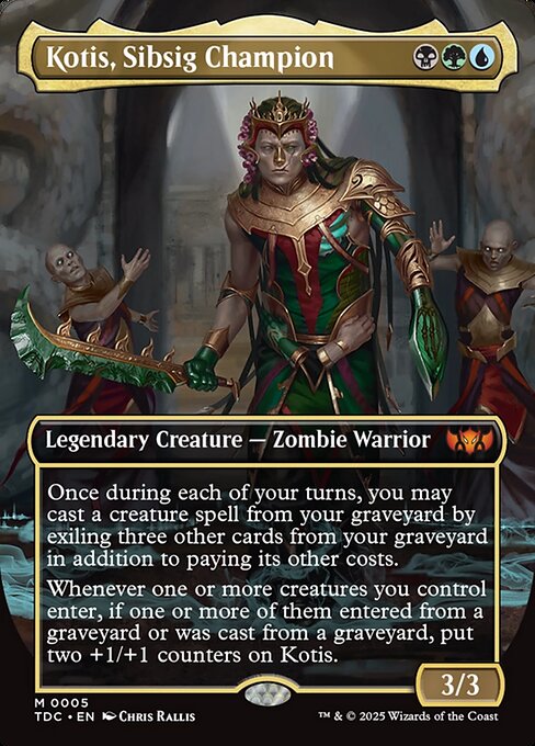Kotis, Sibsig Champion - Tarkir: Dragonstorm Commander - Borderless