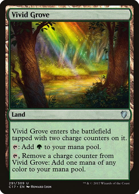 Vivid Grove - Commander 2017