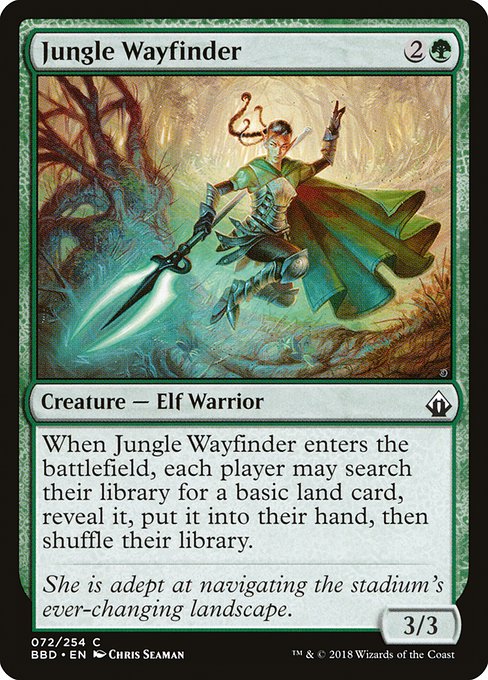 Jungle Wayfinder - Battlebond