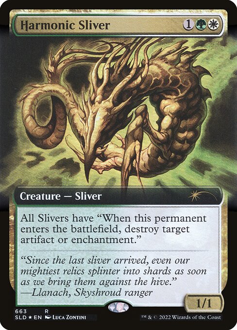 Harmonic Sliver - Secret Lair Drop - Promo Foil