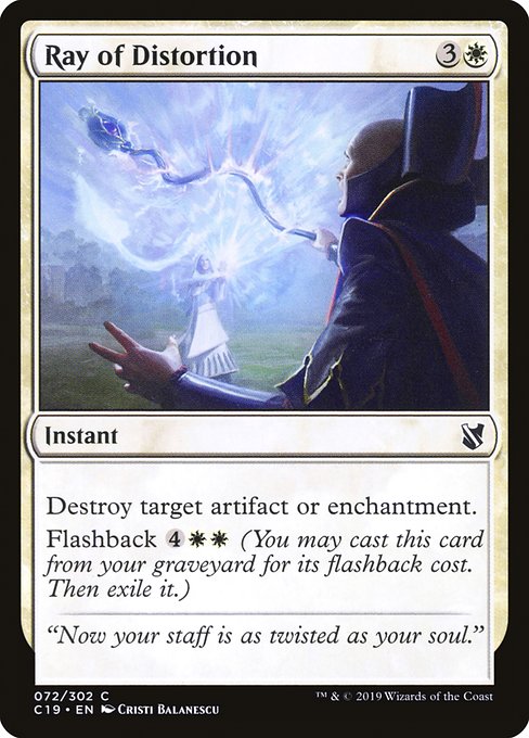 Ray of Distortion - Commander 2019