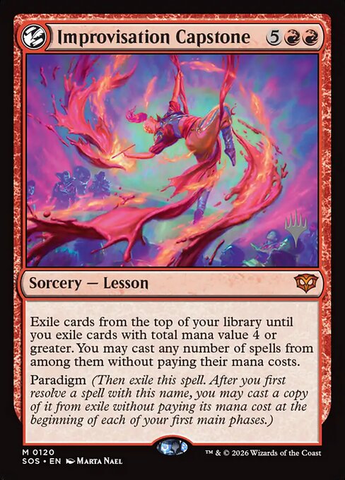 Improvisation Capstone - Secrets of Strixhaven Promos