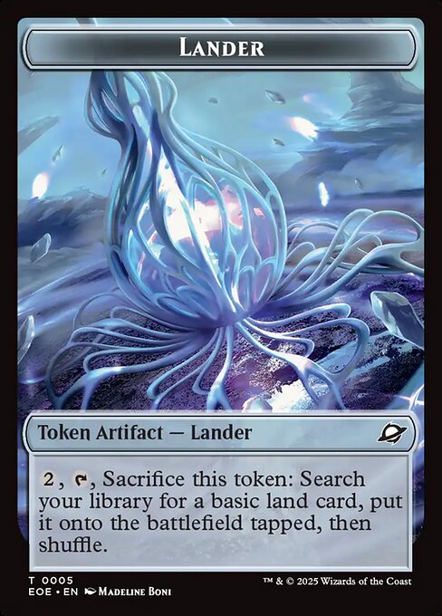 Lander - Edge of Eternities Tokens