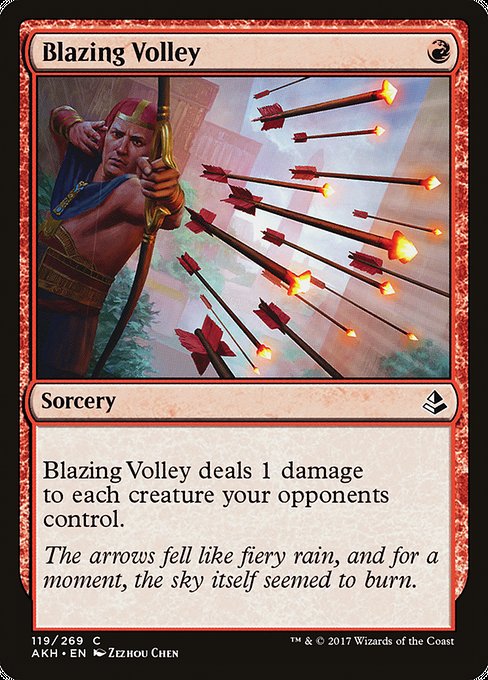 Blazing Volley - Amonkhet