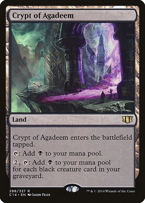 Crypt of Agadeem - Commander 2014