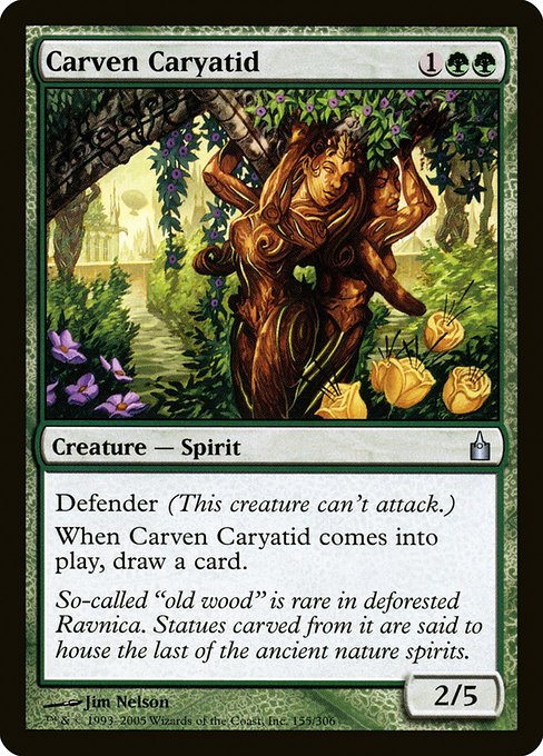 Carven Caryatid - Ravnica: City of Guilds