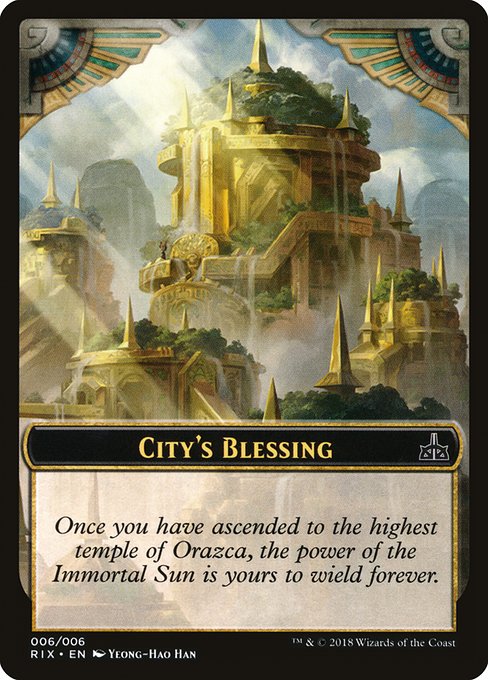 City's Blessing - Rivals of Ixalan Tokens