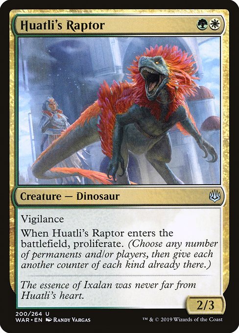 Huatli's Raptor - War of the Spark