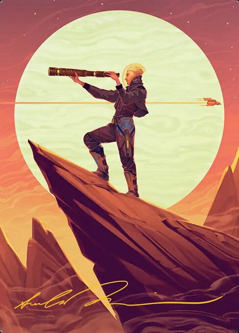 Sami, Wildcat Captain - Edge of Eternities Art Series - Borderless