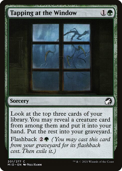 Tapping at the Window - Innistrad: Midnight Hunt