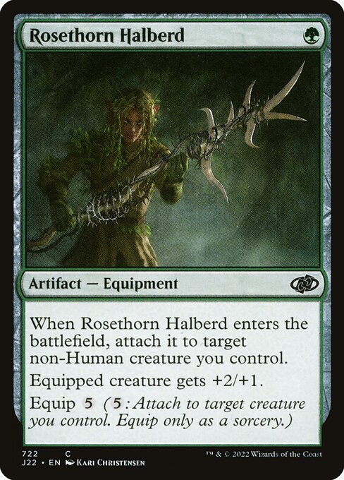 Rosethorn Halberd - Jumpstart 2022