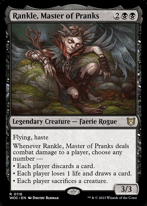 Rankle, Master of Pranks - Wilds of Eldraine Commander