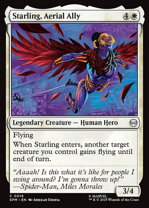 Starling, Aerial Ally - Marvel's Spider-Man