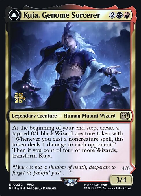 Kuja, Genome Sorcerer // Trance Kuja, Fate Defied - Final Fantasy Promos