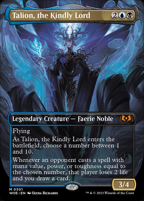 Talion, the Kindly Lord - Wilds of Eldraine - Borderless