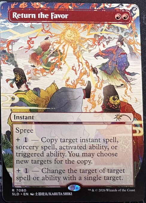Return the Favor - Secret Lair Drop - Borderless
