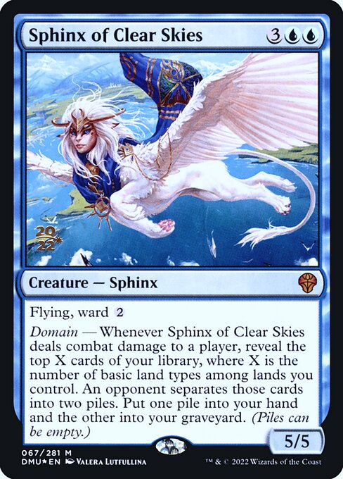 Sphinx of Clear Skies - Dominaria United Promos