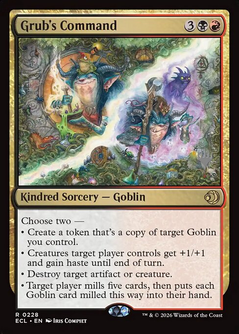 Grub's Command - Lorwyn Eclipsed Promos