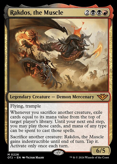 Rakdos, the Muscle - Outlaws of Thunder Junction